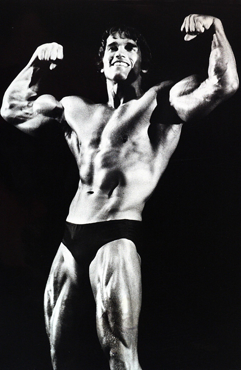 Arnold triunfó en EEUU gracias a su imponente físico.
