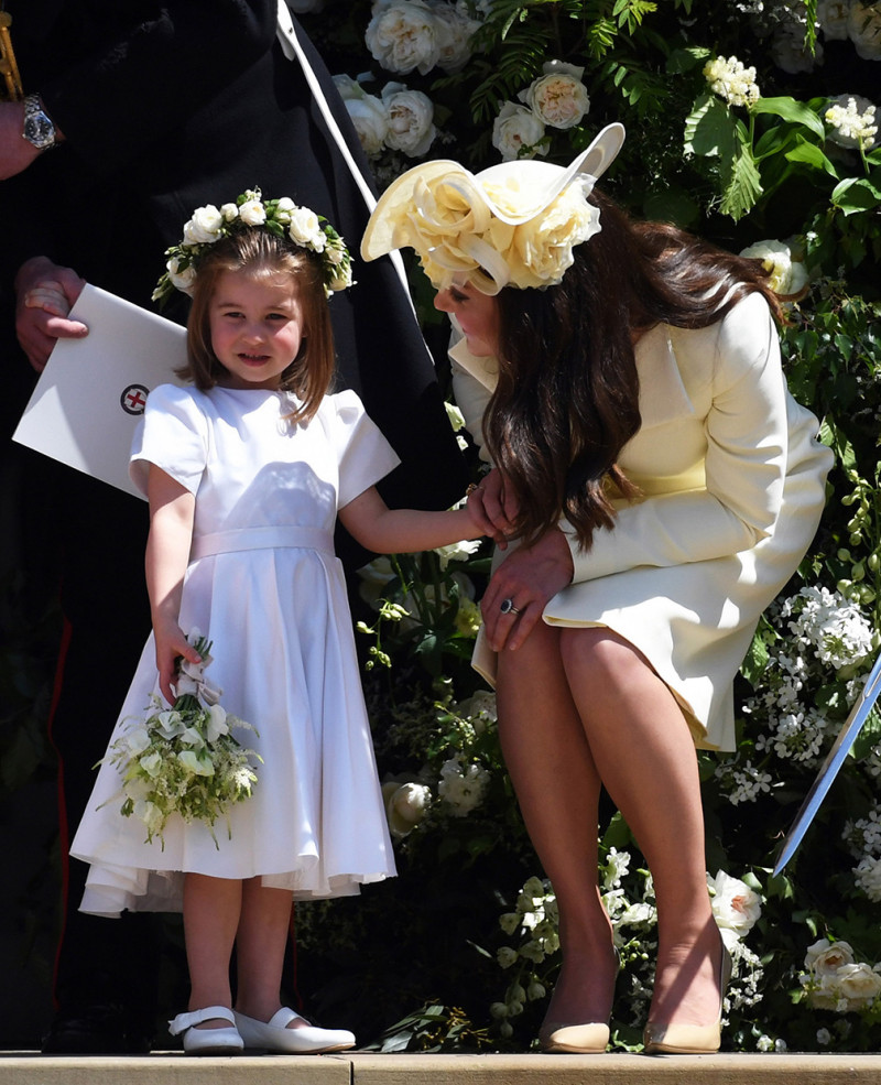 Charlotte y Kate Middleton