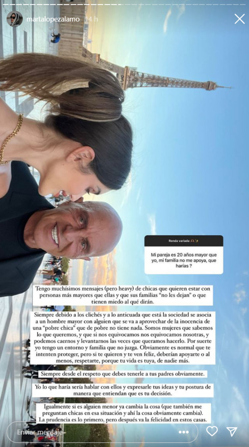 La historia que ha compartido Marta López Álamo (@martalopezalamo)