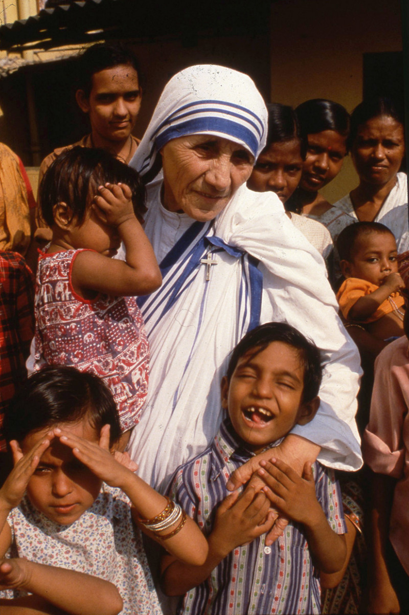 Los niños eran la debilidad de la Madre Teresa.