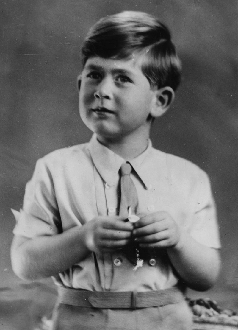 Carlos III de niño.