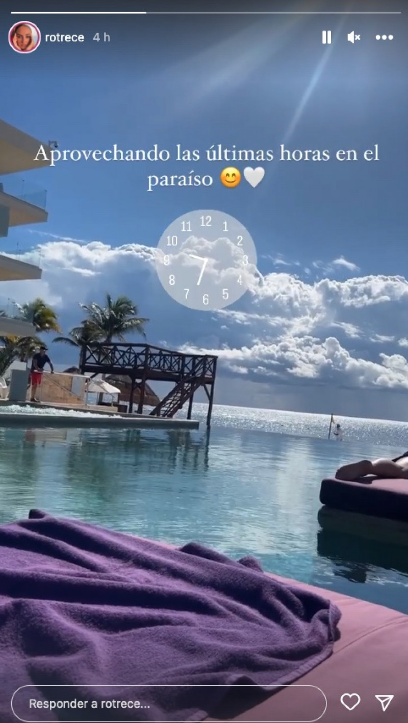 Rocío Flores se despide de Cancún, México