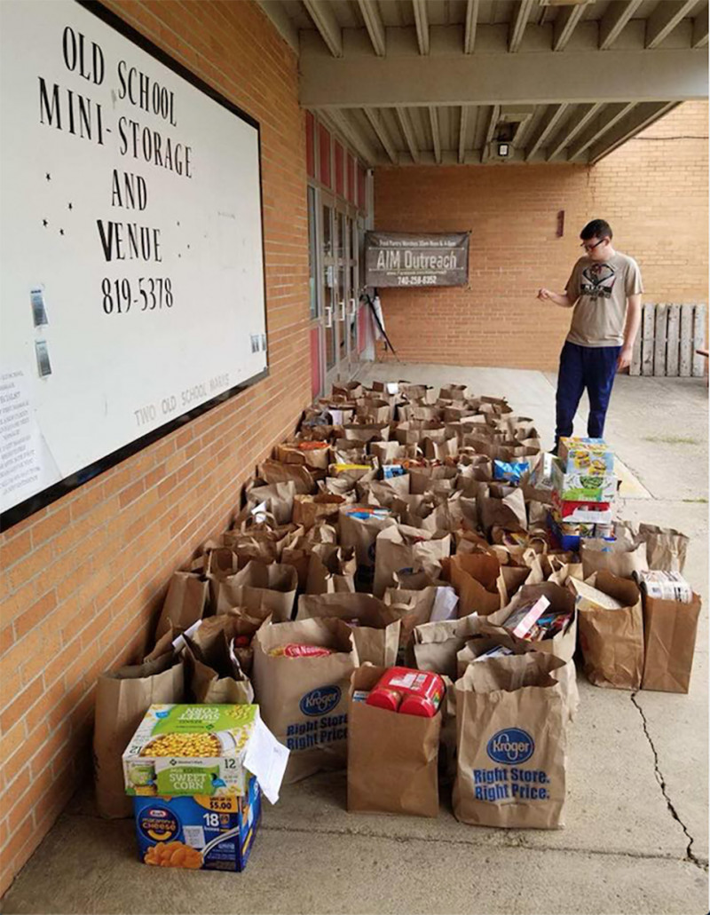 Alimentos donados