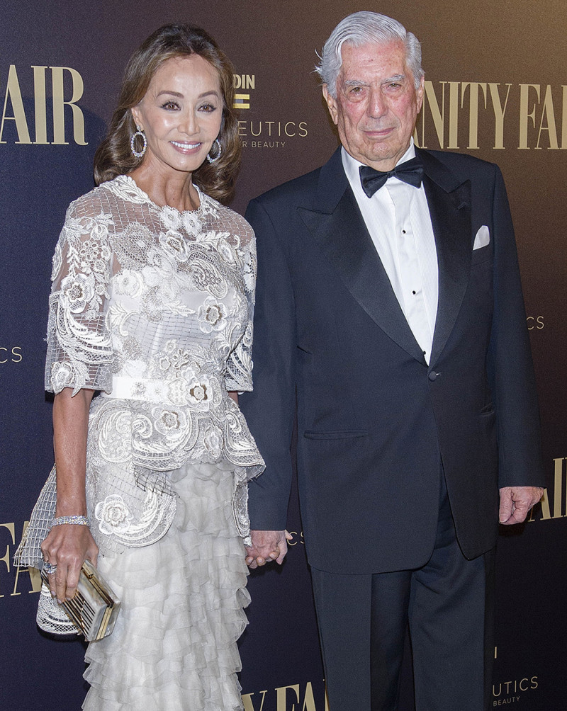 Isabel Preysler con Mario Vargas Llosa