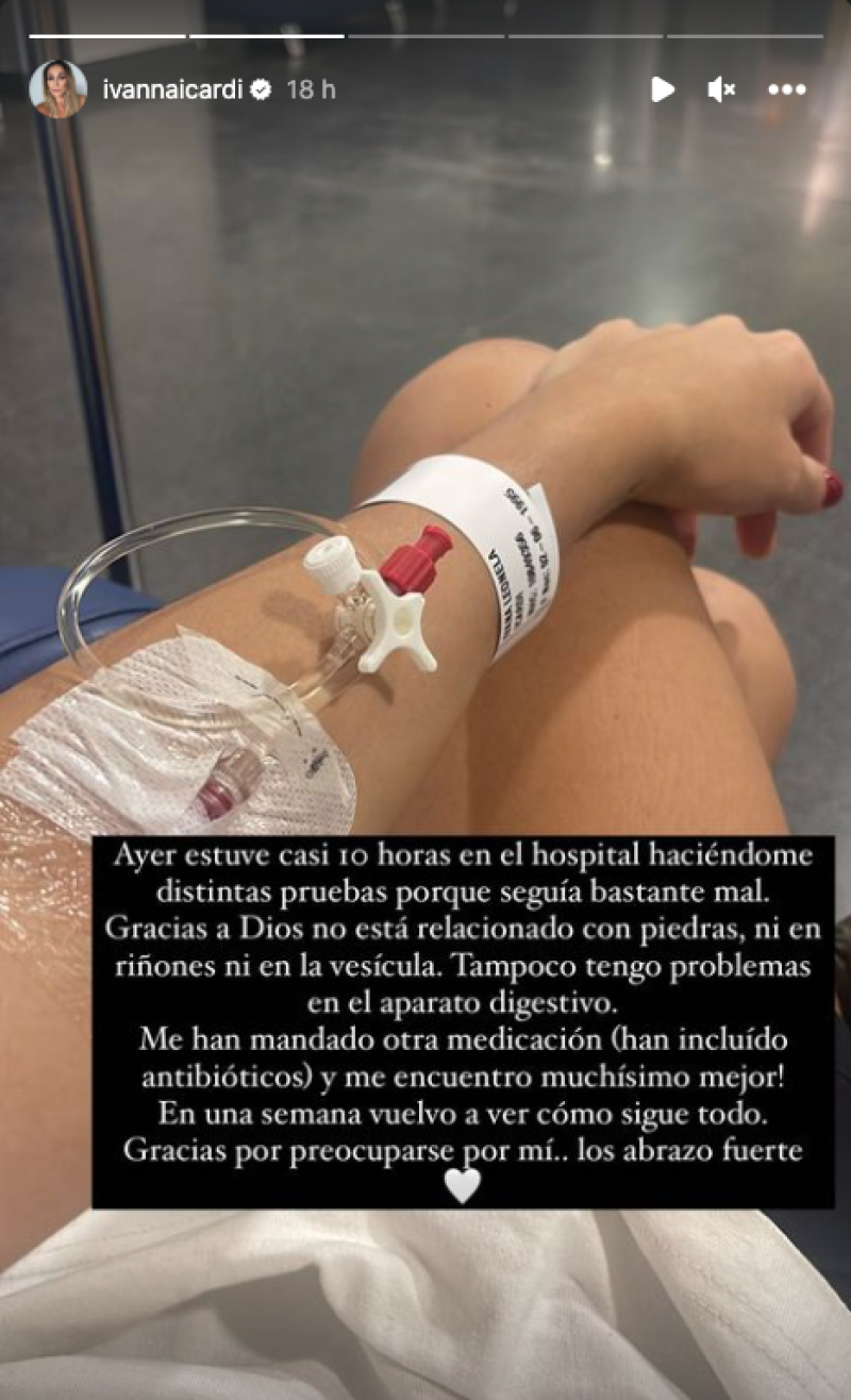 ivana icardi imagen urgencias hospital 1