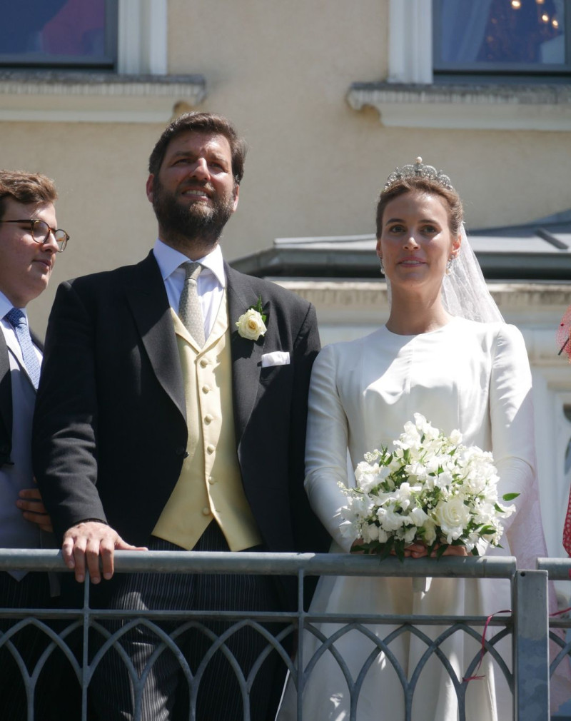 Alexander, a la izquierda, en la boda de su padre, en 2019. Foto: @royaltravelevents.