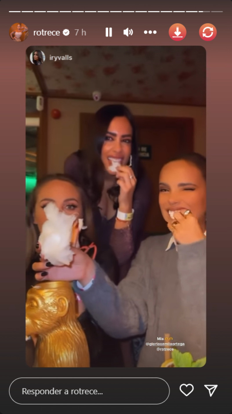 Rocío Flores y Gloria Camila, de fiesta por Madrid (@rotrece)