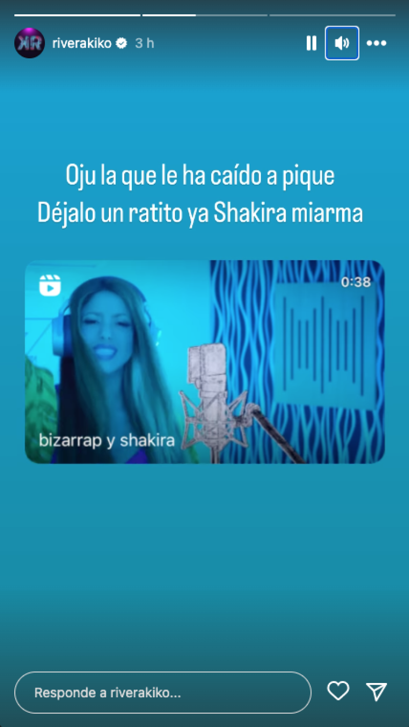 Kiko Rivera opina sobre la canción de Shakira