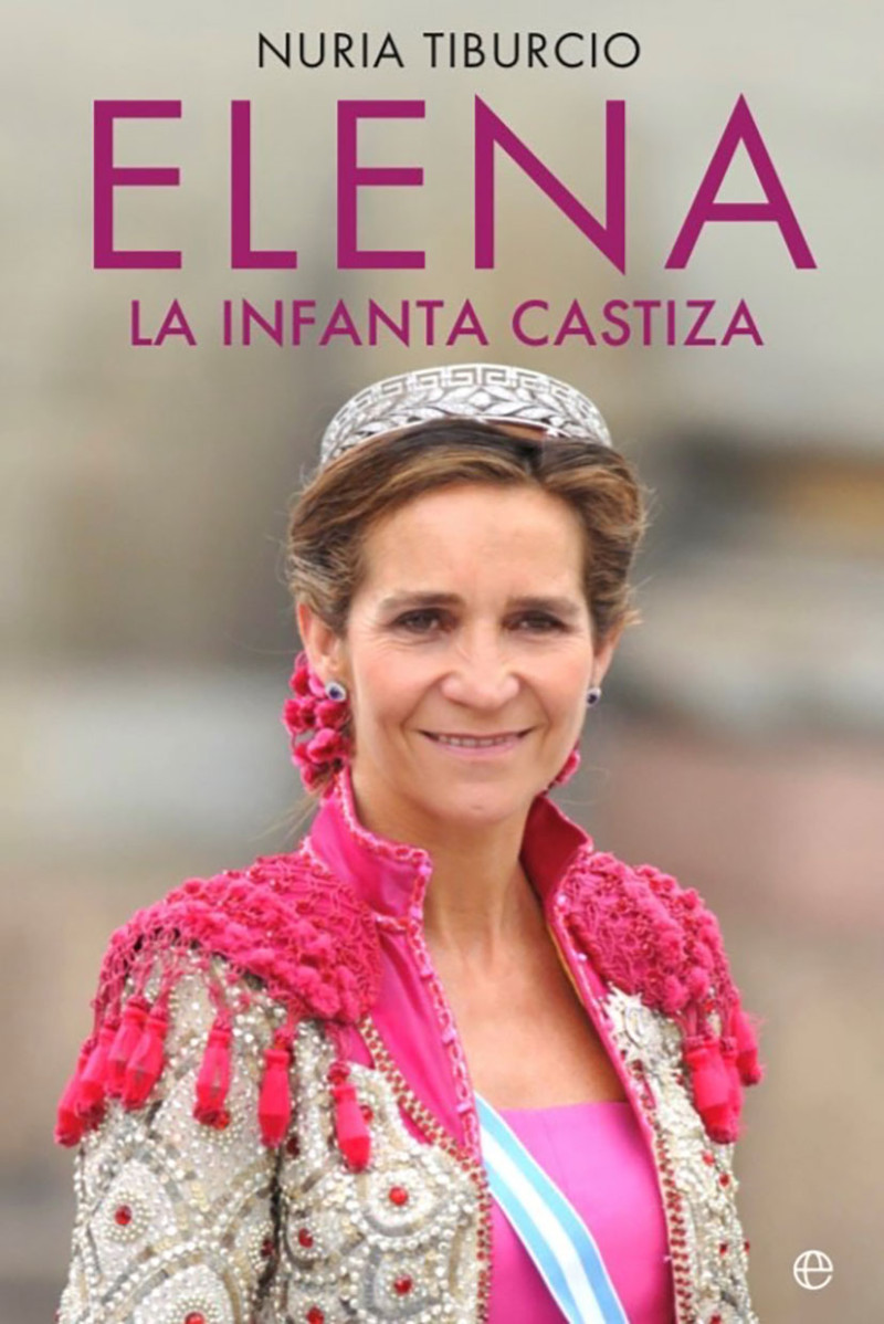 Portada del libro de la biografía de la Infanta Elena.