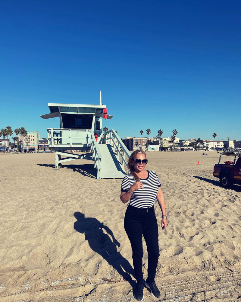 Belén Esteban en la playa de EEUU