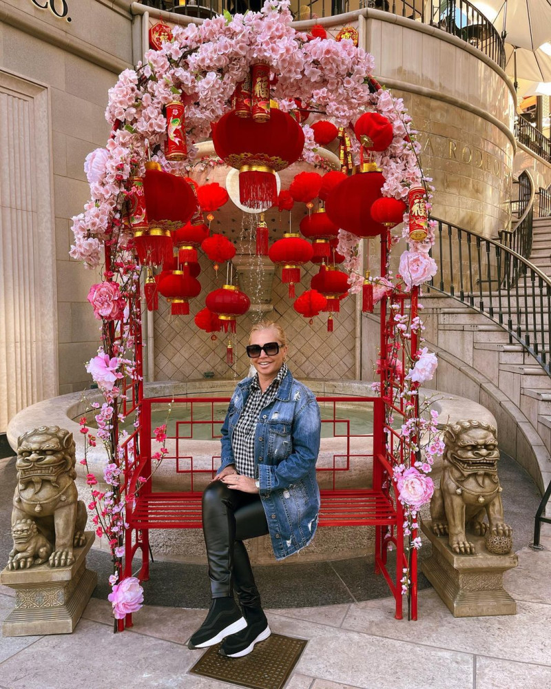 Belén Esteban, en el hotel de 'Pretty Woman'.