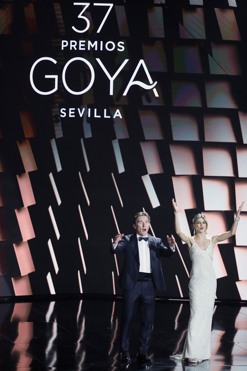 Clara Lago y Antonio de la Torre premios Goya.