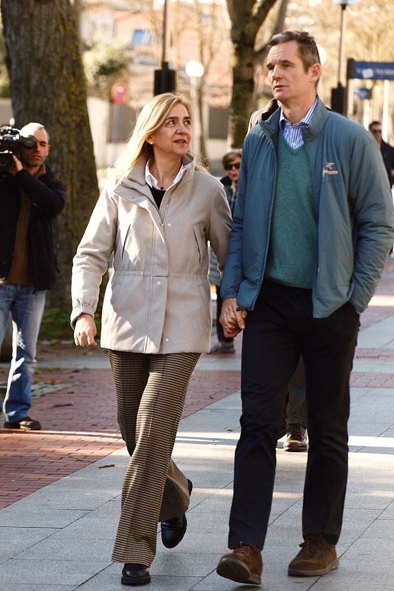 Iñaki Urdangarin y la infanta Cristina, cuando eran pareja.