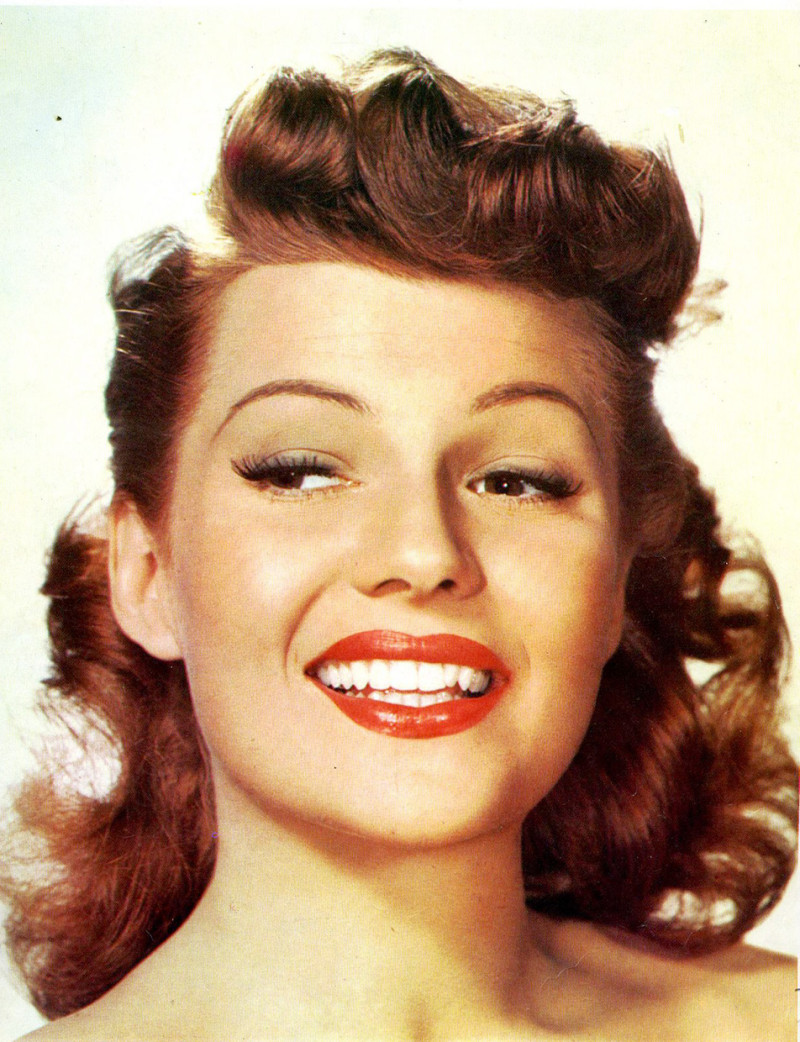 Rita Hayworth.