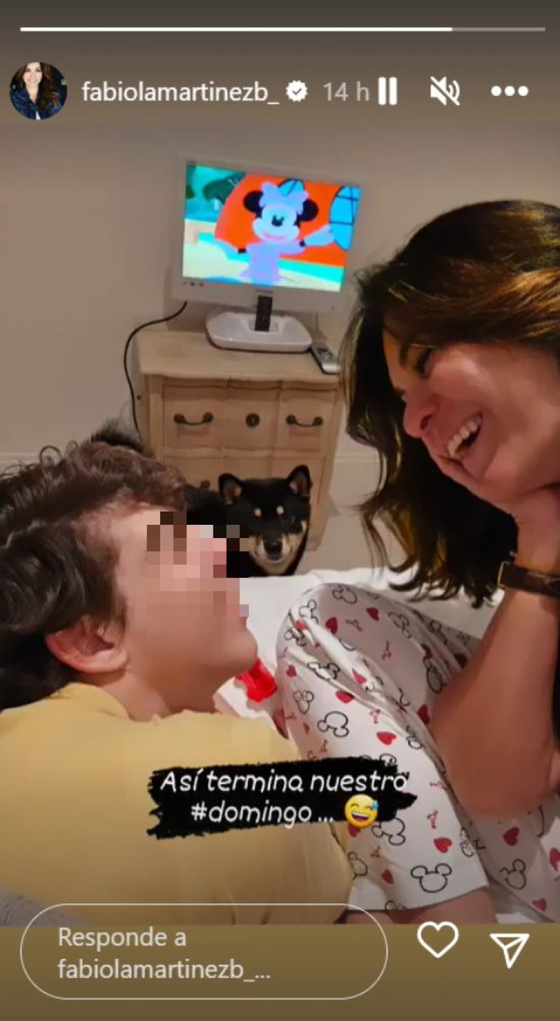 A Fabiola Martínez se le cae la baba con su hijo Kike (Instagram)