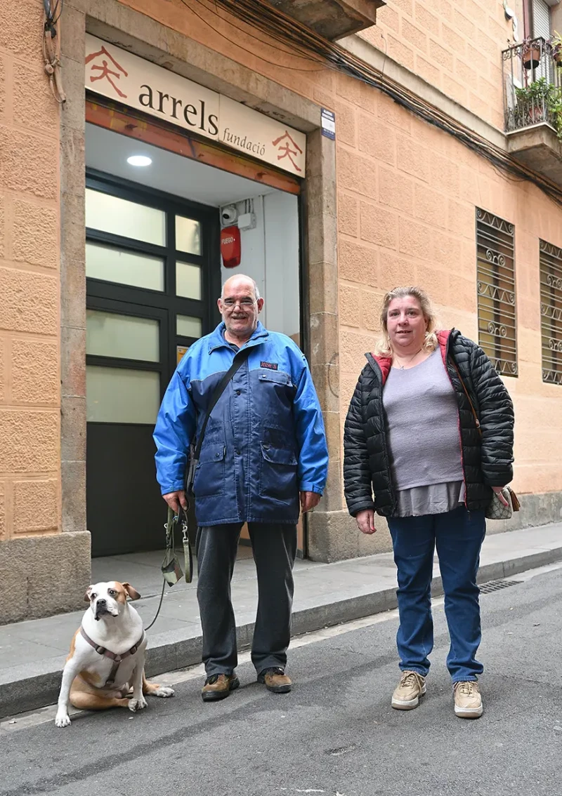 Inma y Jaume son voluntarios en la fundación.