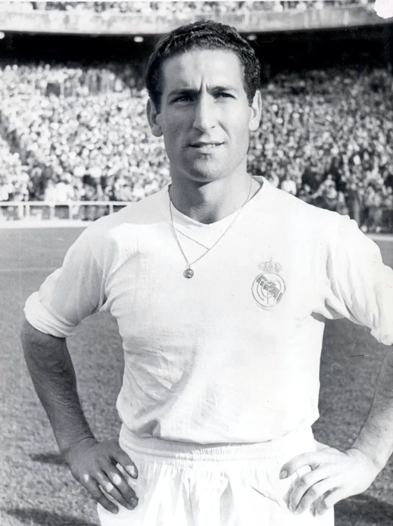 El exfutbolista del Real Madrid Paco Gento.