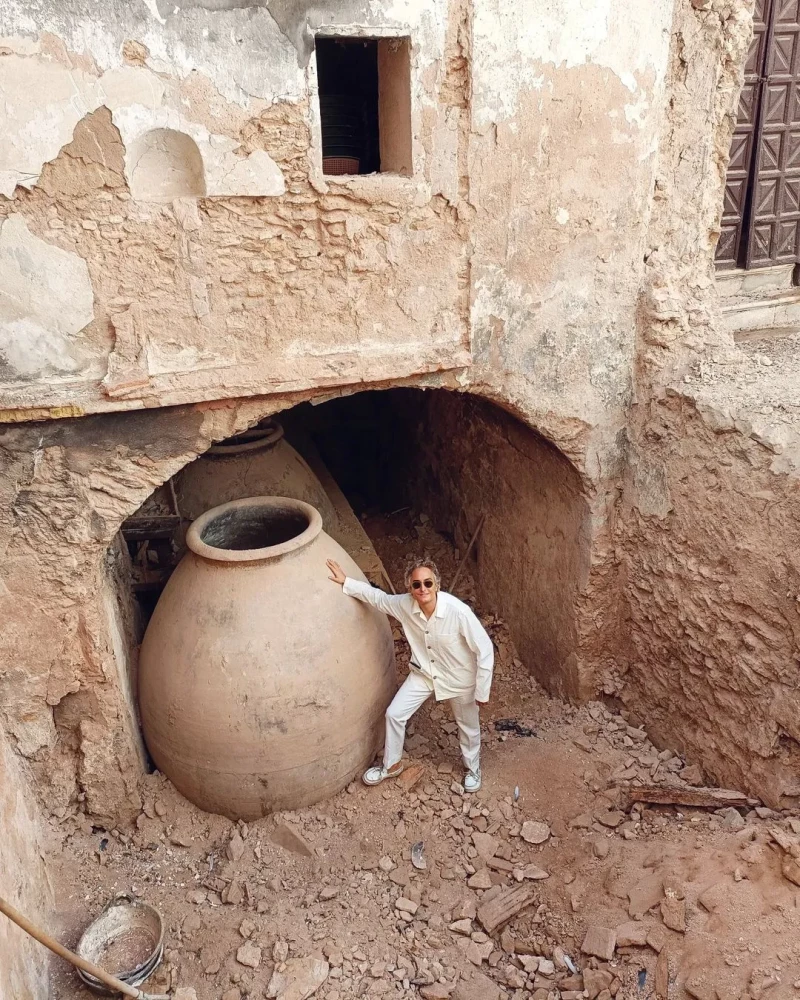 La casa de Josie está llena de elementos antiquísimos.