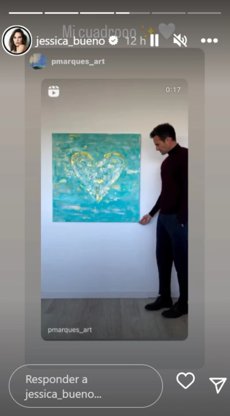 Jessica Bueno comparte un vídeo de Pablo Marqués (Instagram)