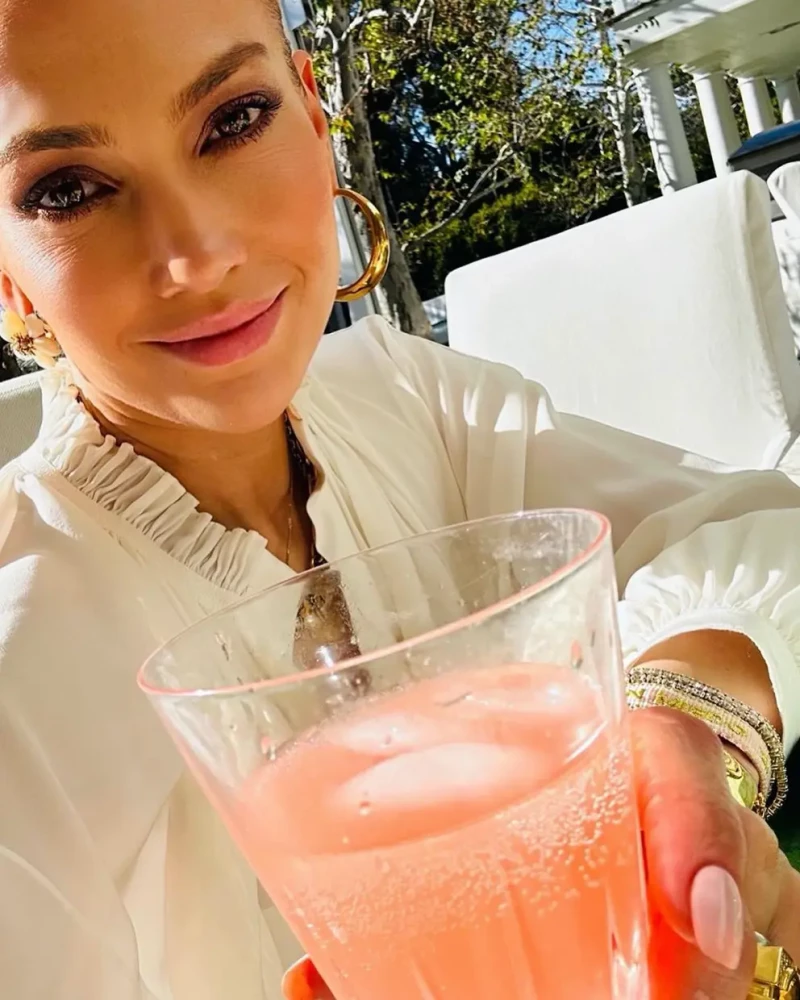 Jennifer Lopez cócteles.