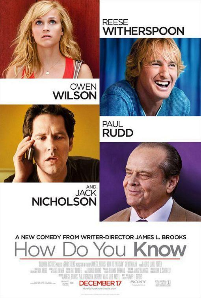 Cartel de la última película de Jack Nicholson, 'Cómo saber si es amor'