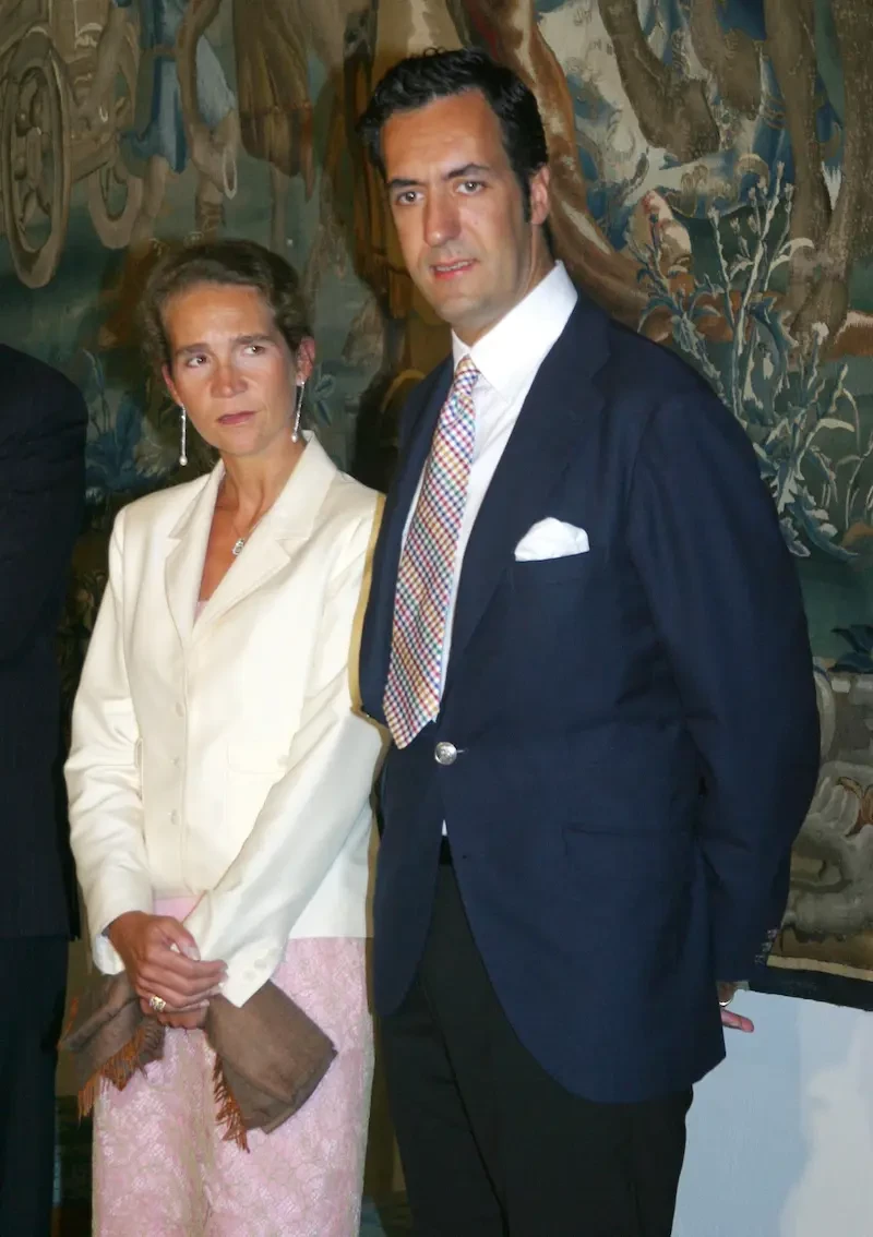 La infanta Elena y Jaime de Marichalar en una imagen de archivo de 2003.