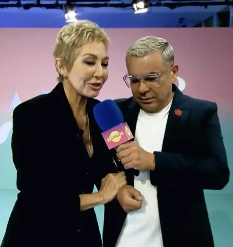 Jorge Javier Vázquez y Ana Rosa Quintana el día que volvió a la tele.