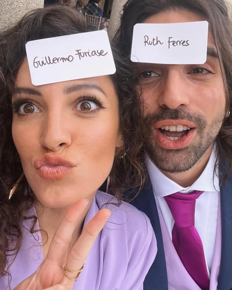 Guillermo Furiase y su novia, Ruth Ferres.