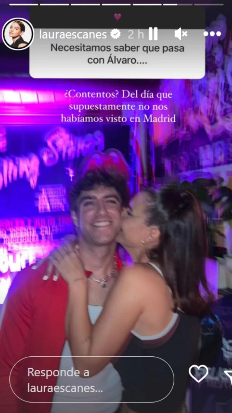 Laura Escanes ha aclarado cómo está su relación con Álvaro de Luna (Instagram)