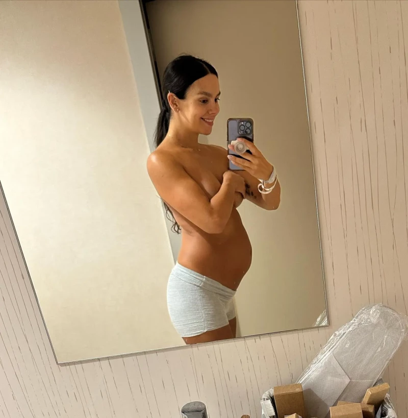 Cristina Pedroche 24 horas después de dar a luz.