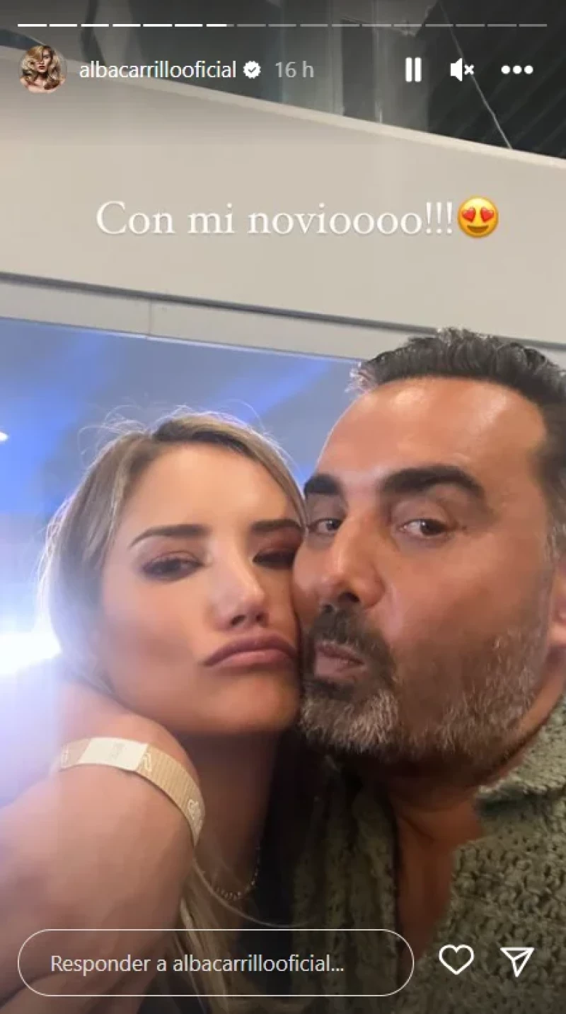 Alba Carrillo y Fidel Albiac presumen de amistad (Instagram)