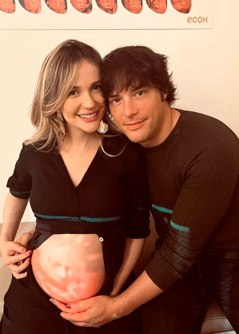 Jordi Cruz y su mujer embarazada