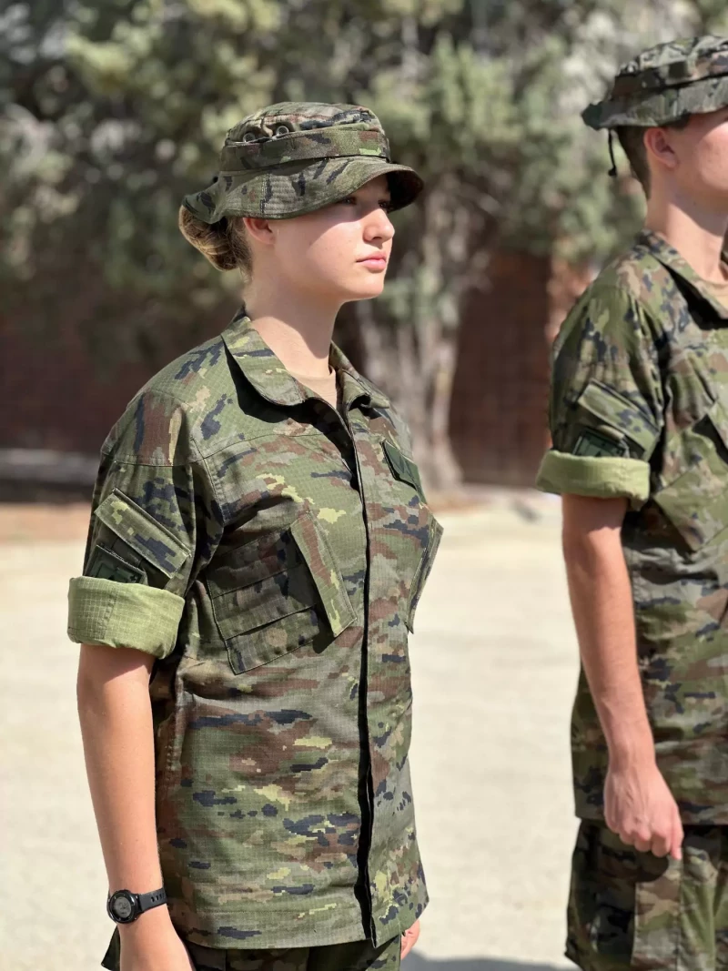 La Princesa Leonor en su primer día en la Academia General Militar de Zaragoza