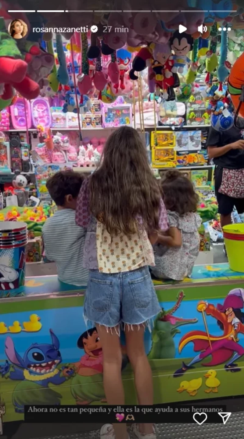 Ella, Matteo y Bianca, los hijos de David Bisbal