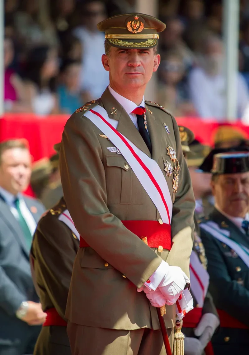 Felipe IV vestido de militar