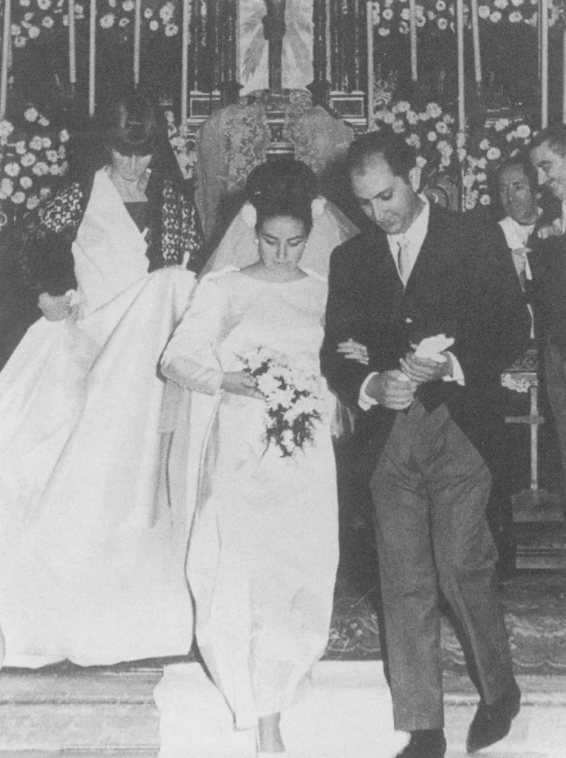 María Teresa Campo boda