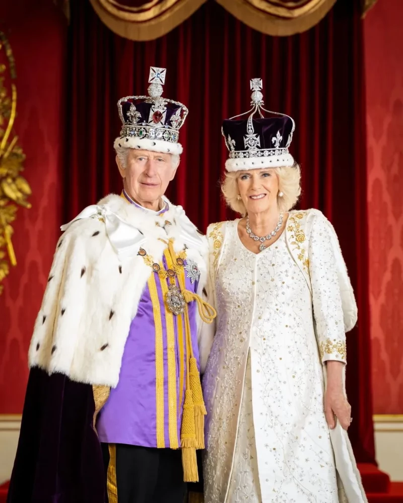 Carlos y Camilla, el día de su nombramiento como reyes.