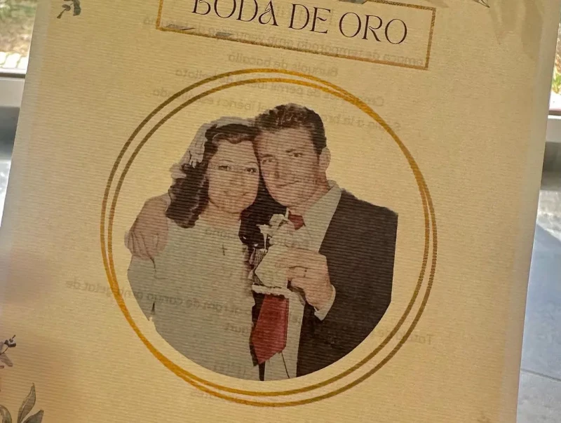 Arturo Valls boda oro padres