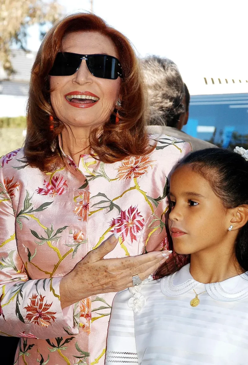 Rocío Jurado con Gloria Camila.