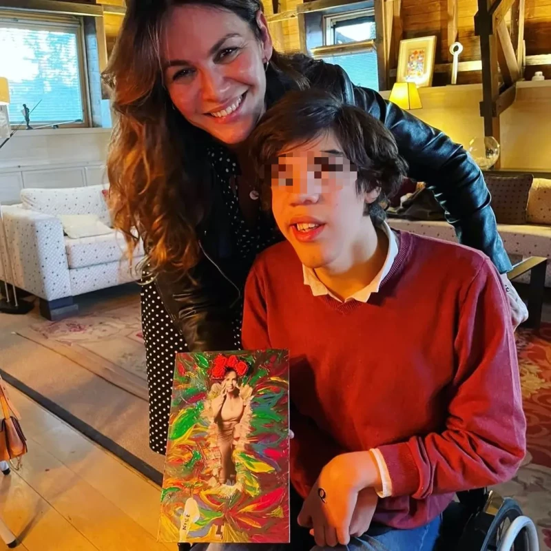 Fabiola con su hijo Kike 01