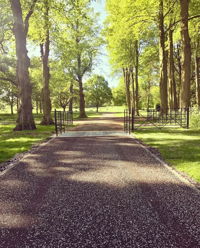 Entrada de la casa de infancia de Lady Di.