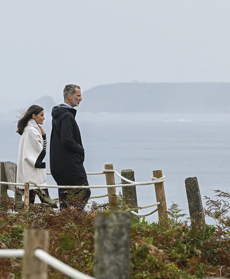 Letizia y Felipe en Asturias.