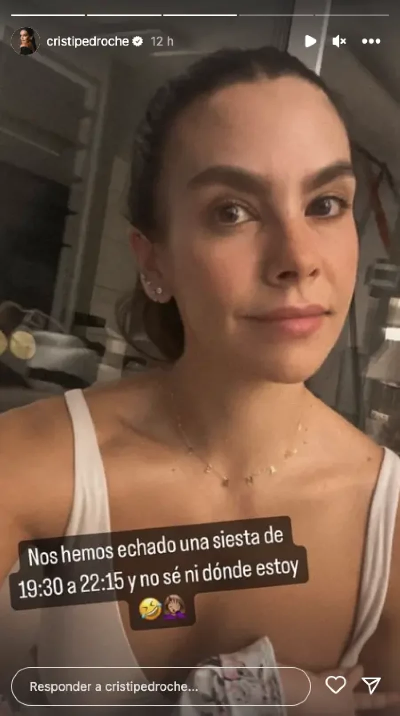 Cristina Pedroche hablar por stories de su maternidad