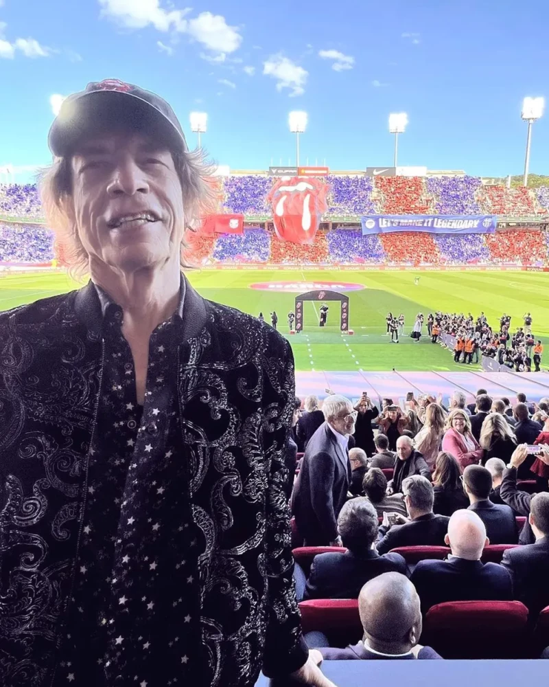 Mick Jagger Barça