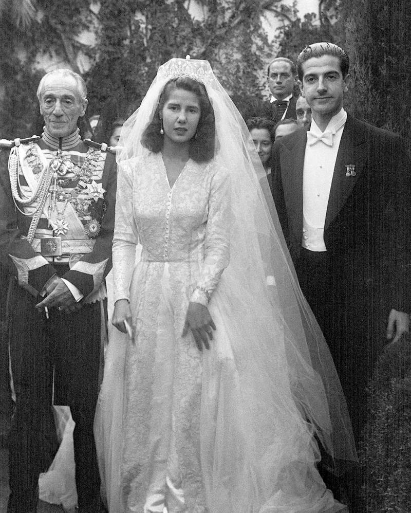Cayetana de Alba se casó con Luis Martínez de Irujo en 1947.