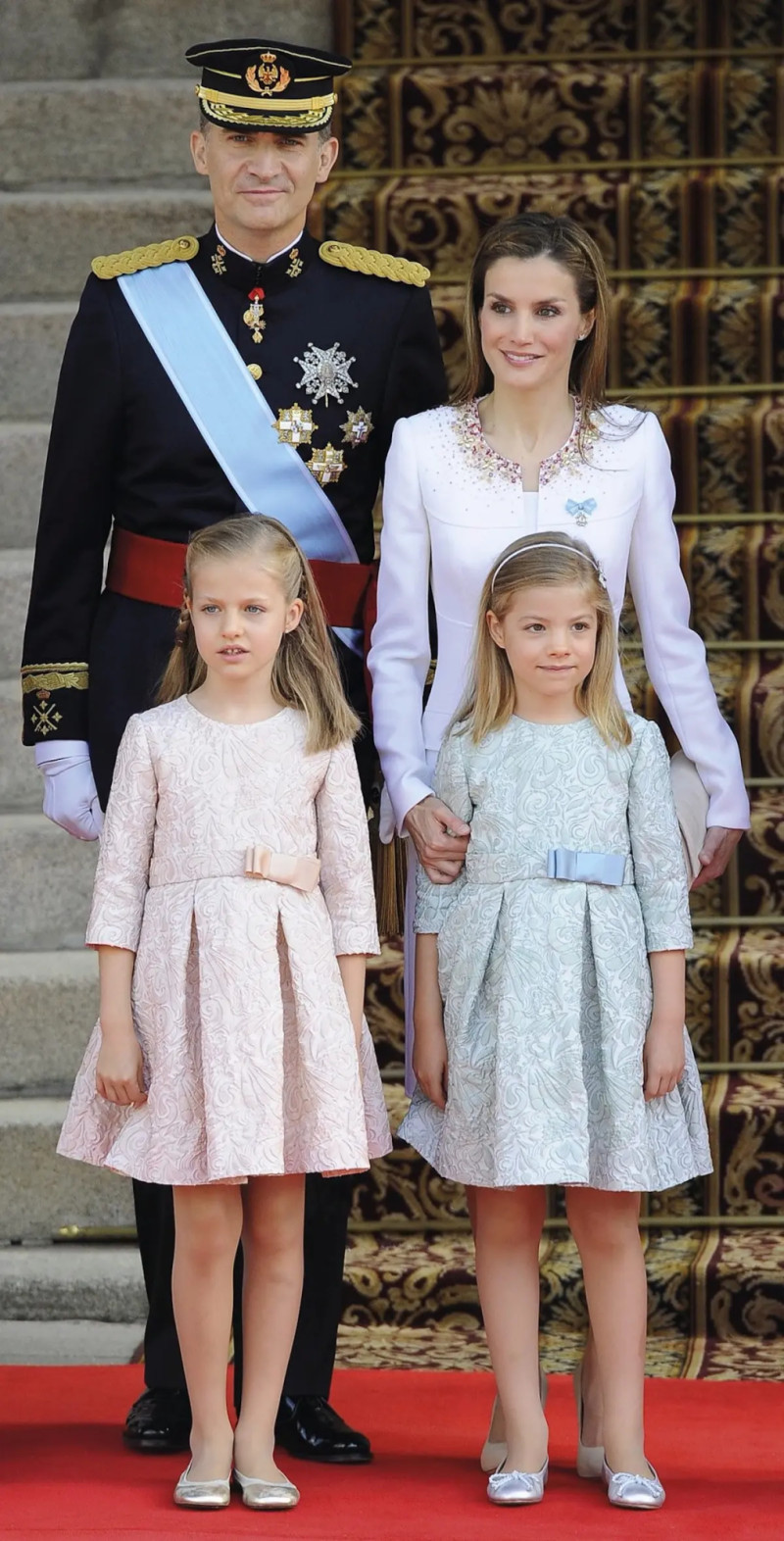 Felicitaciones de Navidad de Leonor y Sofía