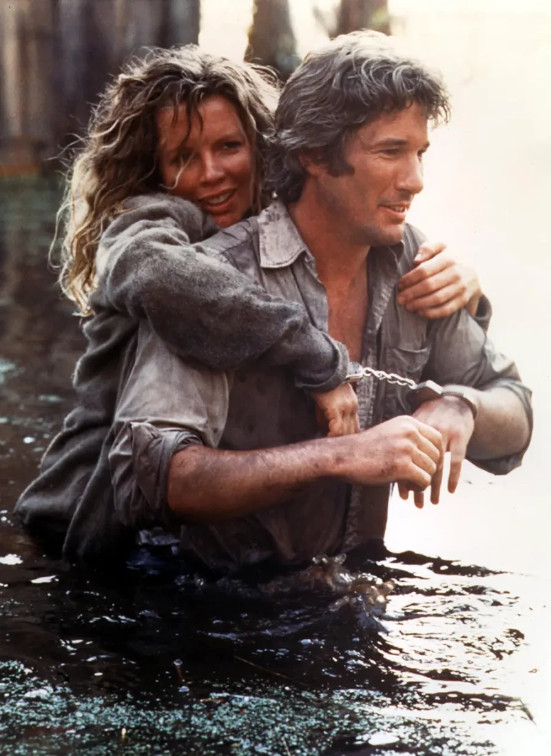 En 'Atrapados sin salida' con Richard Gere, con el que tuvo un romance.