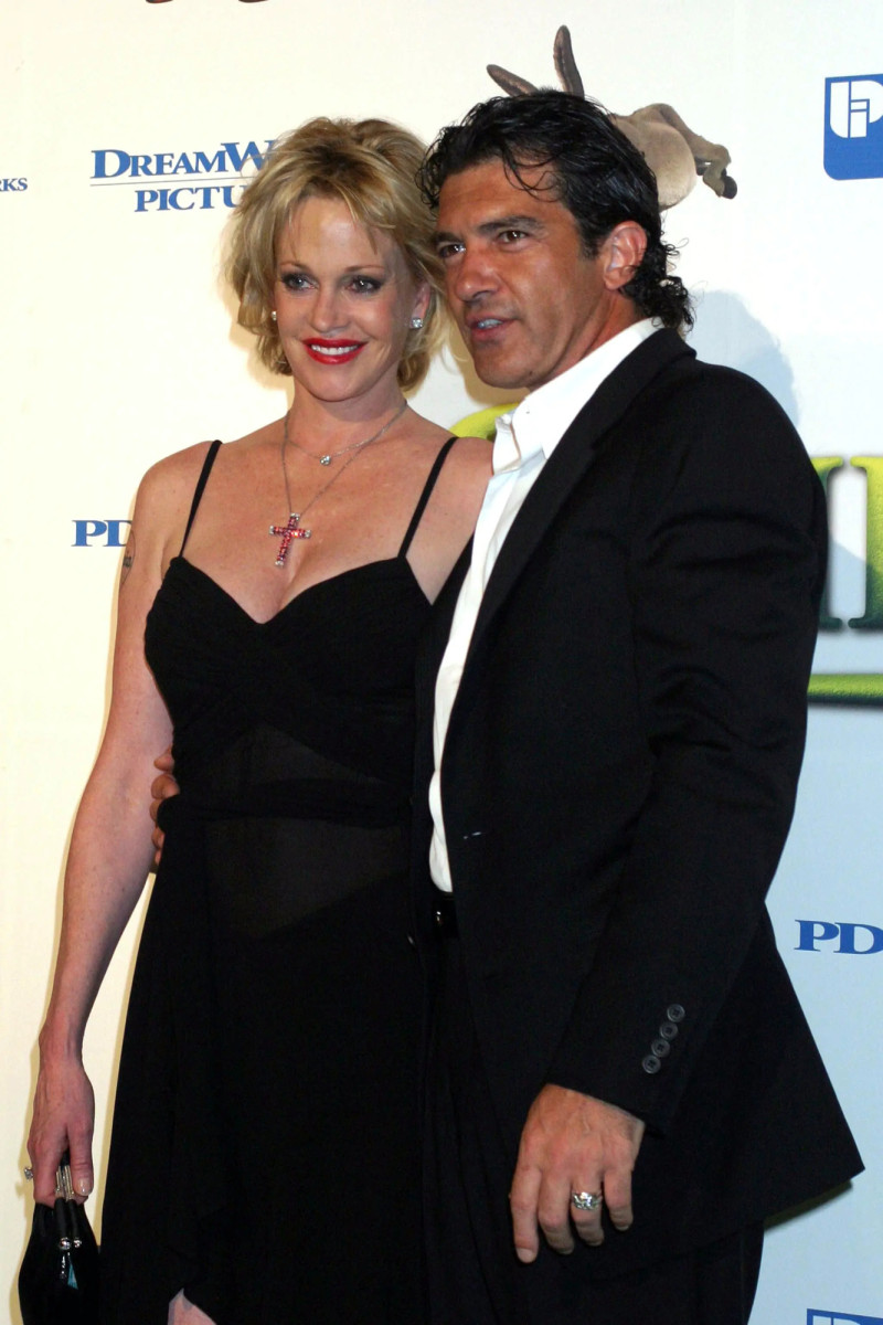 Antonio Banderas y Melanie