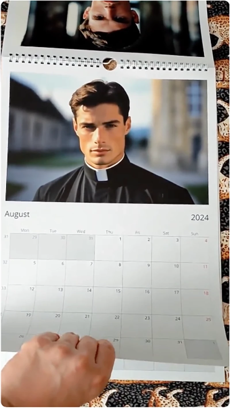 calendario Edoardo Santini 2024