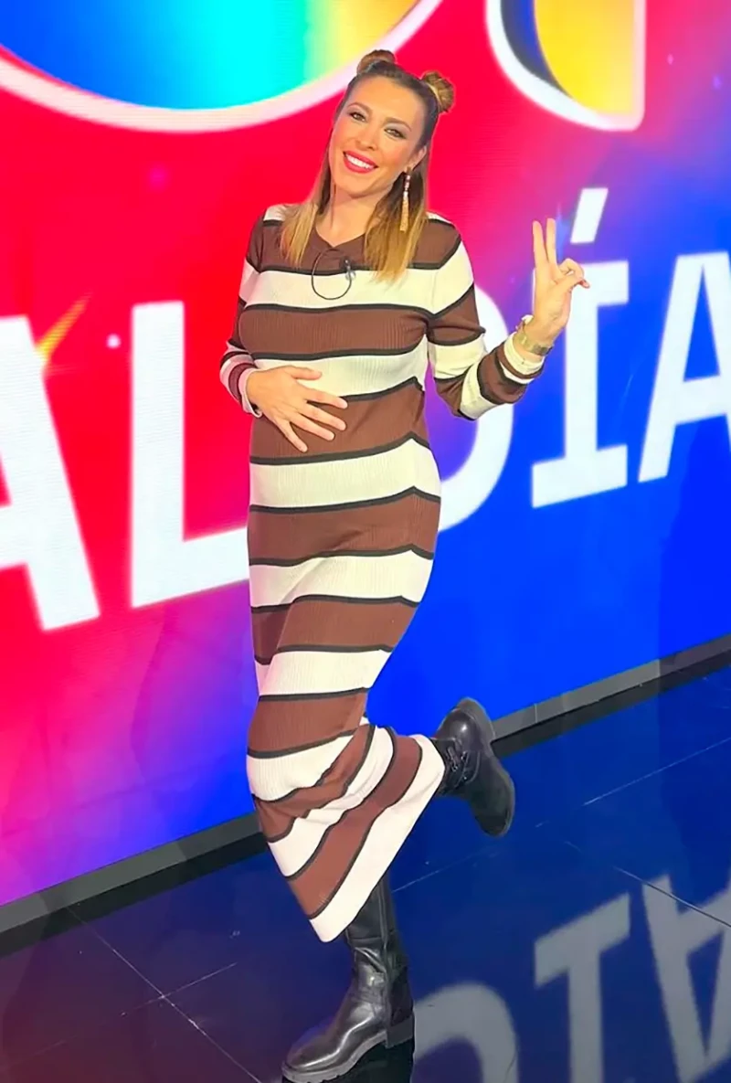 Gisela embarazada